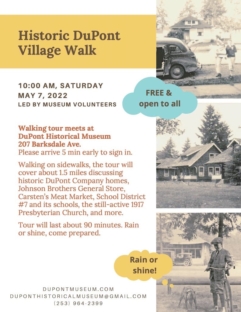 Walk DuPont Historic Village