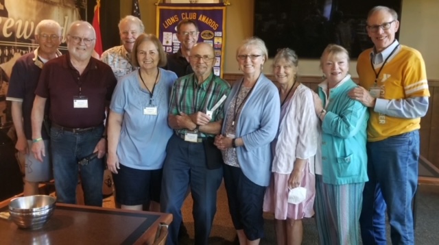 Lakewood First Lions installs 2022-2023 officers