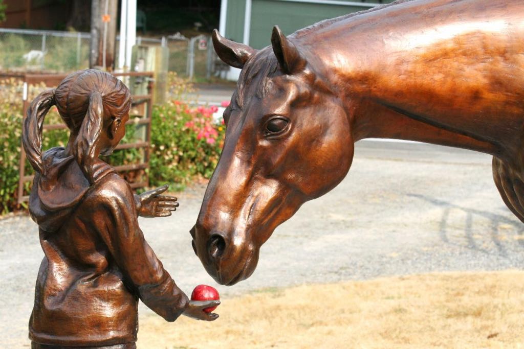Curran Apple Orchard Gets U.P.’s Newest Piece of Public Art